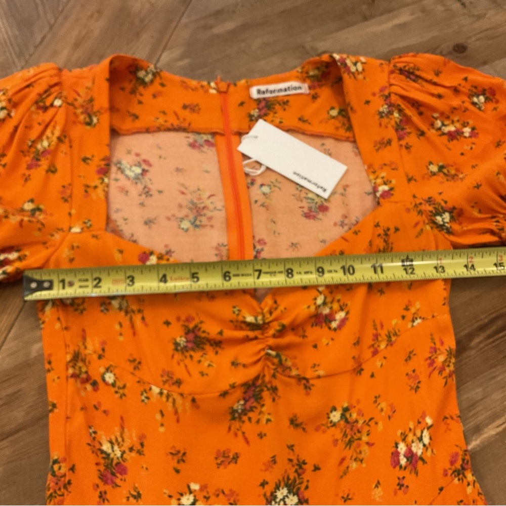 Reformation Lacey Dress‎ in August Floral NWT - Picture 8 of 9